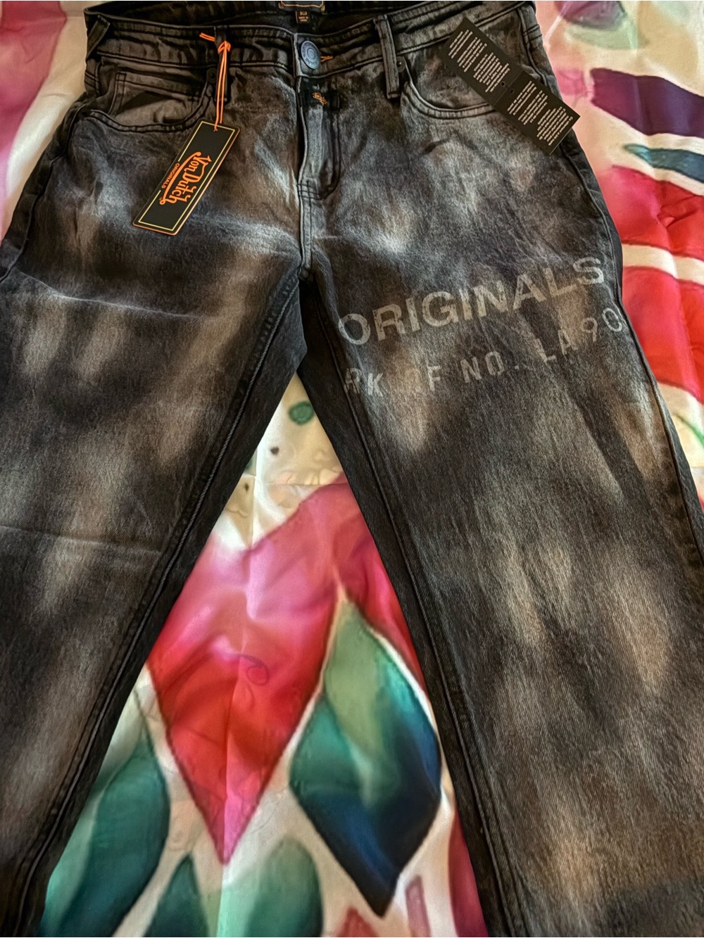 Von Dutch Originals Women’s Washed Black Skinny Jeans
